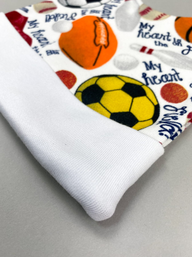 Шапочка детская, оранжевая, Спорт