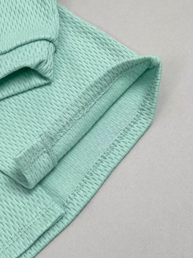 Кофточка детская, Вафелька, мятная