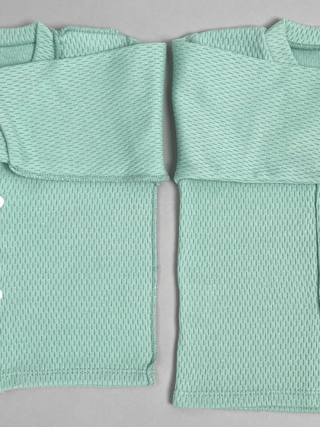 Кофточка детская, Вафелька, мятная