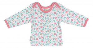 Кофточка Цветочки, коллекция Овечки