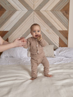 Кофточка детская, Вафелька, какао Кофточка детская, Вафелька, какао