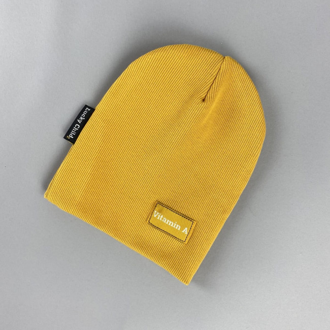 Шапка детская, карри, Витамин