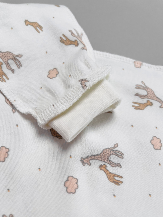 Набор детских комбинезонов на кнопках, Лимпопо, Жирафенок Томка без ручек