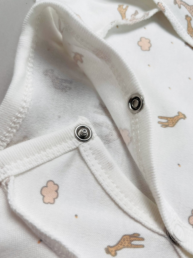 Набор детских комбинезонов на кнопках, Лимпопо, Жирафенок Томка без ручек