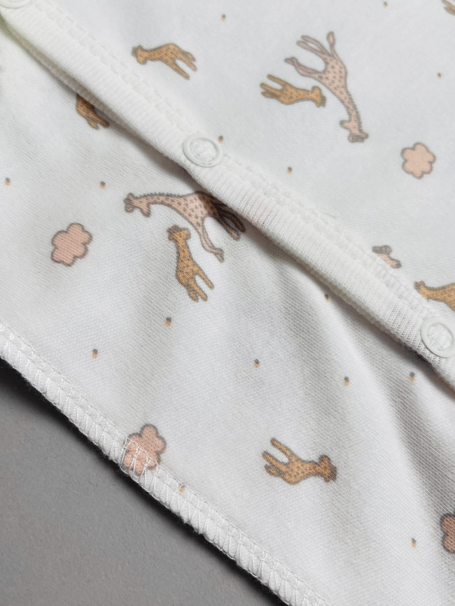 Набор детских комбинезонов на кнопках, Лимпопо, Жирафенок Томка без ручек