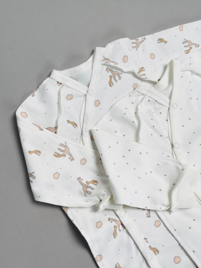 Набор детских комбинезонов на кнопках, Лимпопо, Жирафенок Томка без ручек