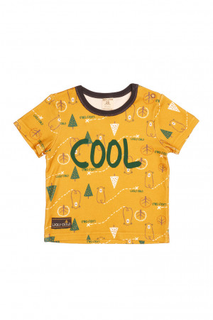 Футболка для мальчика, цветная, Зимние каникулы