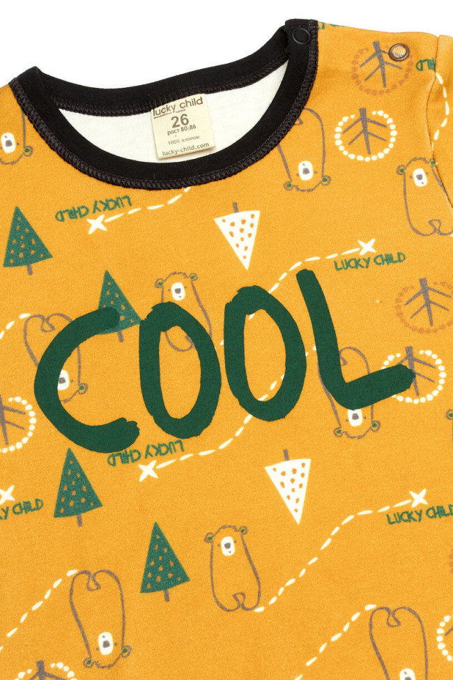 Футболка для мальчика, цветная, Зимние каникулы Футболка для мальчика, цветная, Зимние каникулы