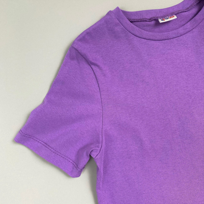 Футболка сиреневая