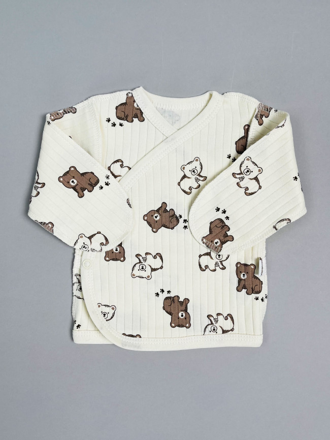 Набор распашонок для новорожденных малышей, Ванилька, Мишкин сон