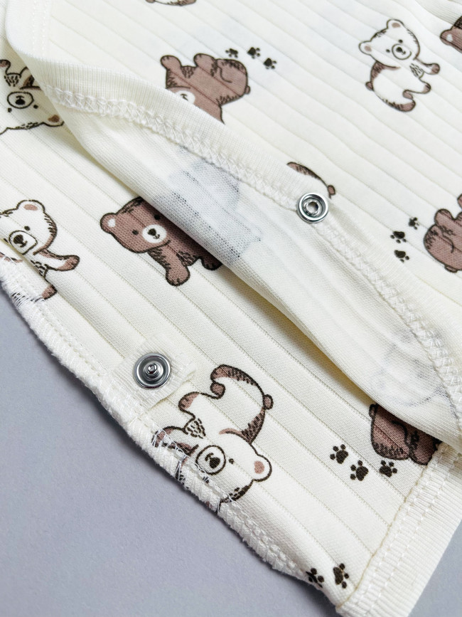 Набор распашонок для новорожденных малышей, Ванилька, Мишкин сон