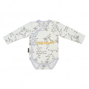 Боди с длинным рукавом, белый, Витамин 