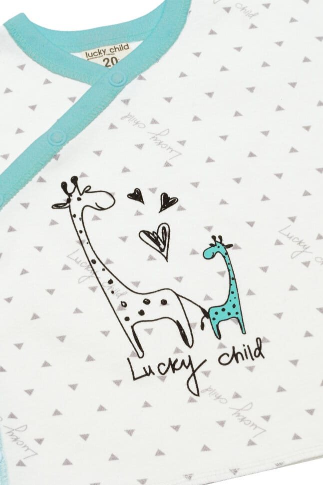 Распашонка, Жирафы, коллекция Зоопарк Распашонка, Жирафы, коллекция Зоопарк