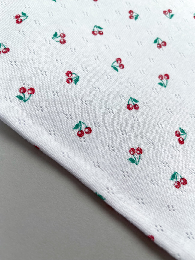 Детская боди майка, Моя ягодка, вишенки