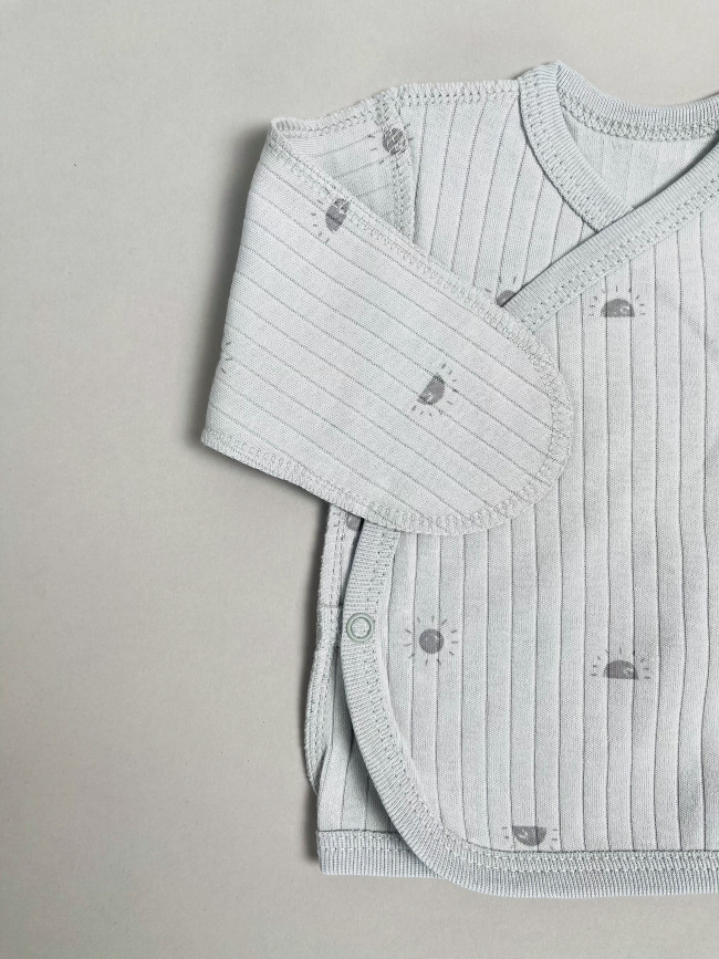 Набор распашонок для новорожденных малышей, Ванилька, Первая звезда  Набор распашонок для новорожденных малышей, Ванилька, Первая звезда