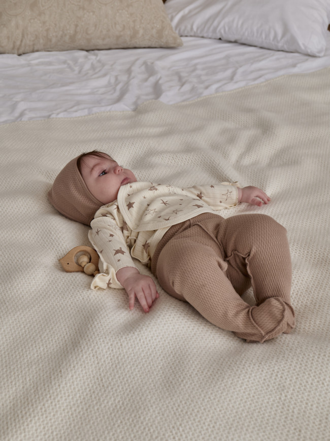 Набор распашонок для новорожденных малышей, Ванилька, Первая звезда  Набор распашонок для новорожденных малышей, Ванилька, Первая звезда