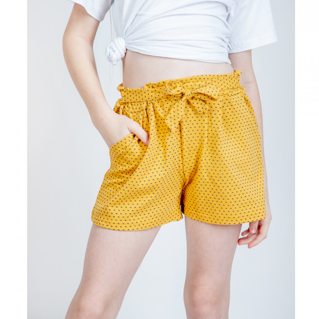 Шорты желтые, Пике Шорты желтые, Пике