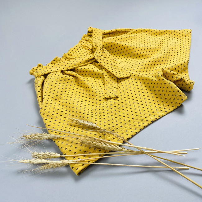 Шорты желтые, Пике Шорты желтые, Пике