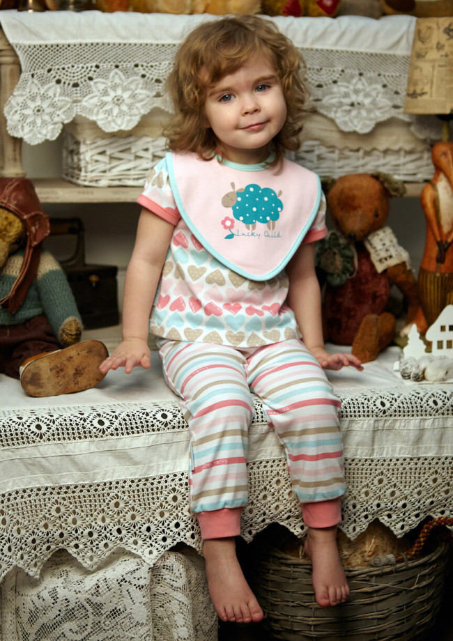 Штанишки Полоски, коллекция Овечки