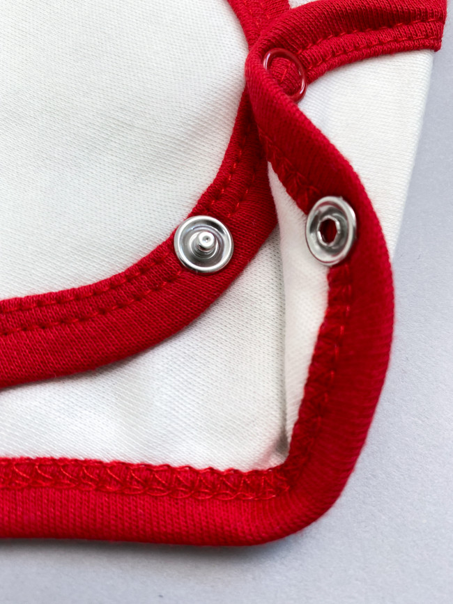 Полукомбинезон детский, молочный, Снеговик