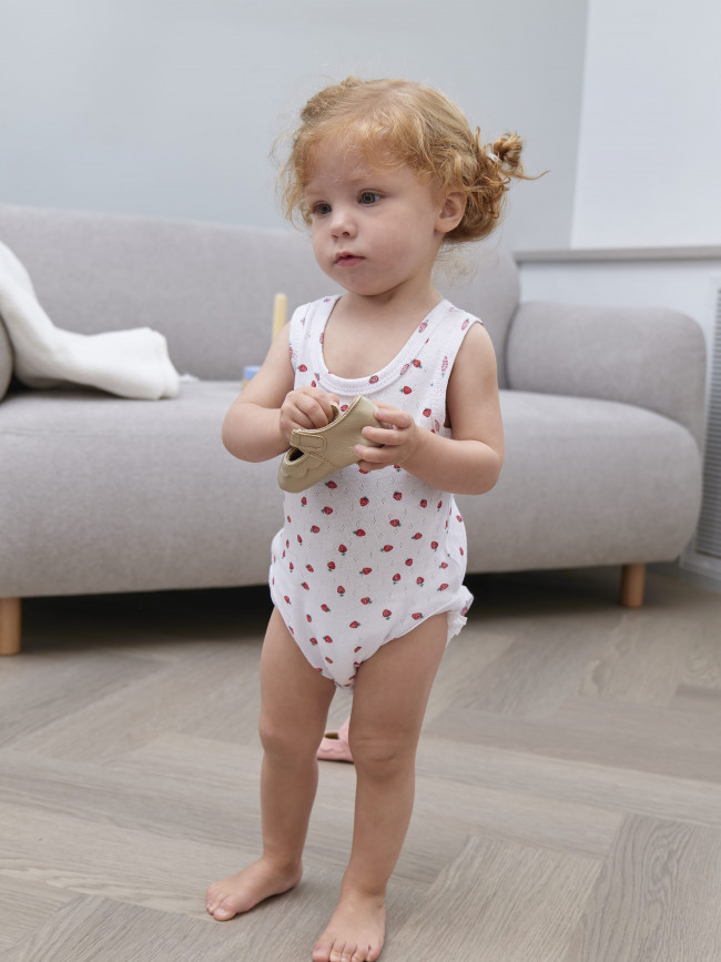 Детская боди майка, Моя ягодка, клубнички