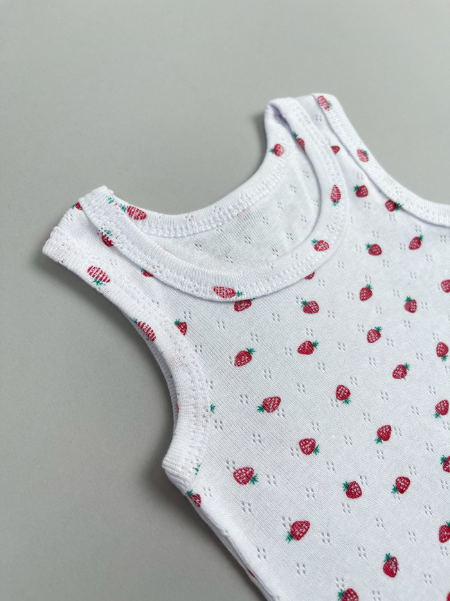 Детская боди майка, Моя ягодка, клубнички Детская боди майка, Моя ягодка, клубнички