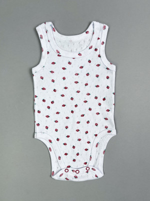 Детская боди майка, Моя ягодка, клубнички