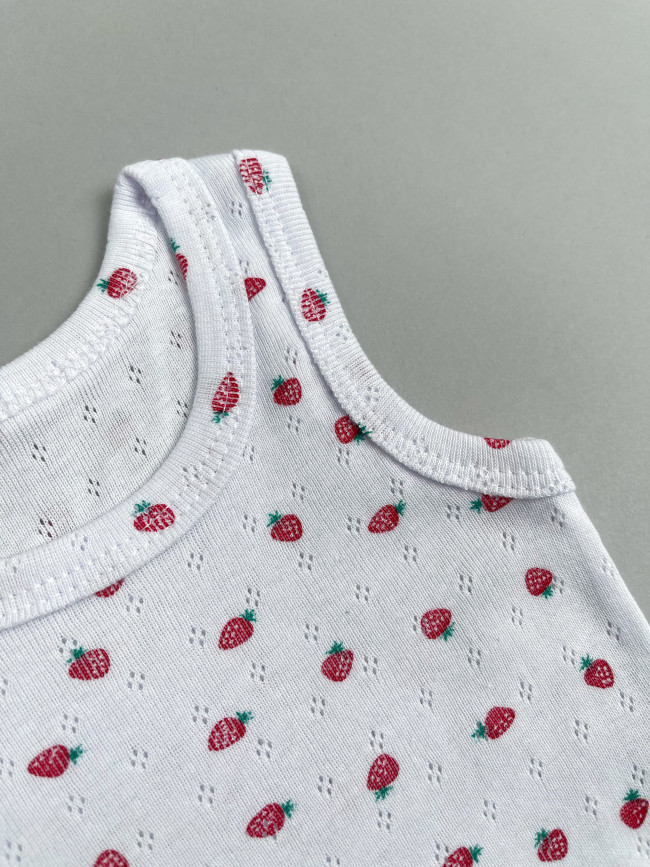 Детская боди майка, Моя ягодка, клубнички Детская боди майка, Моя ягодка, клубнички