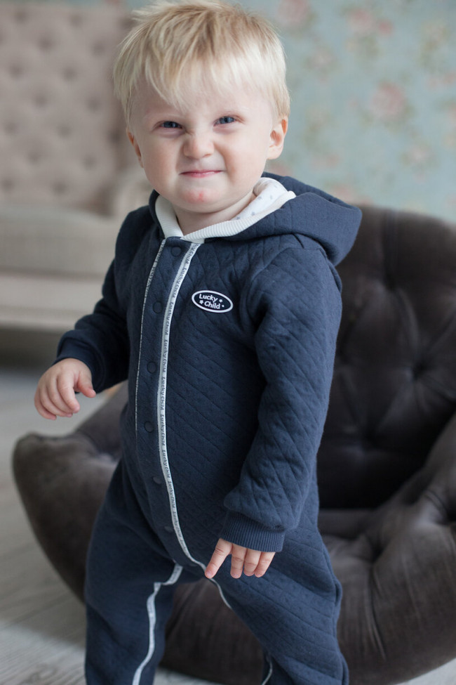 Комбинезон, темно-серый, Дуэт Комбинезон, темно-серый, Дуэт