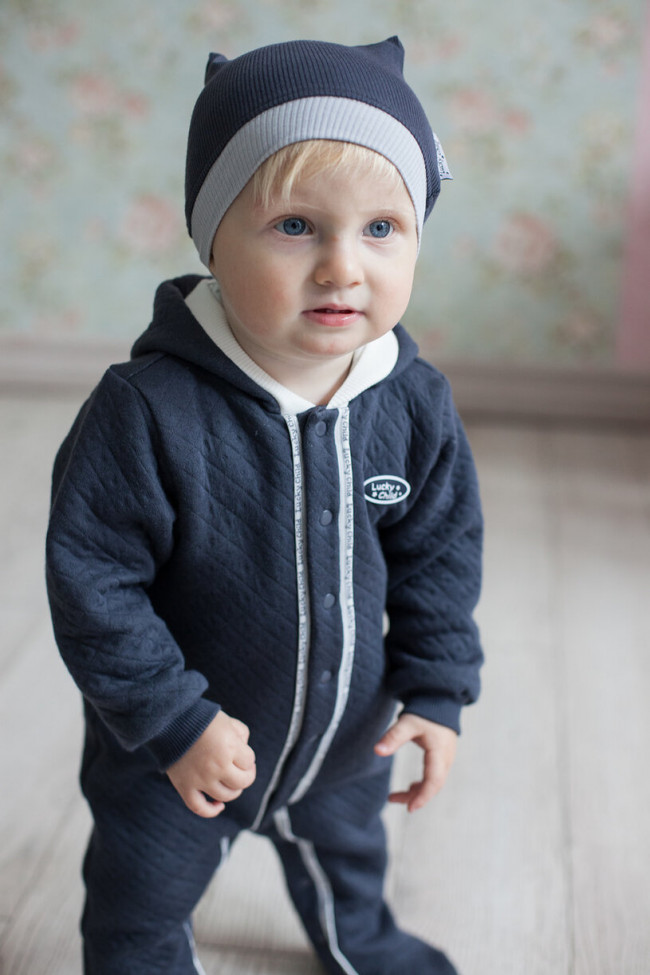 Комбинезон, темно-серый, Дуэт Комбинезон, темно-серый, Дуэт