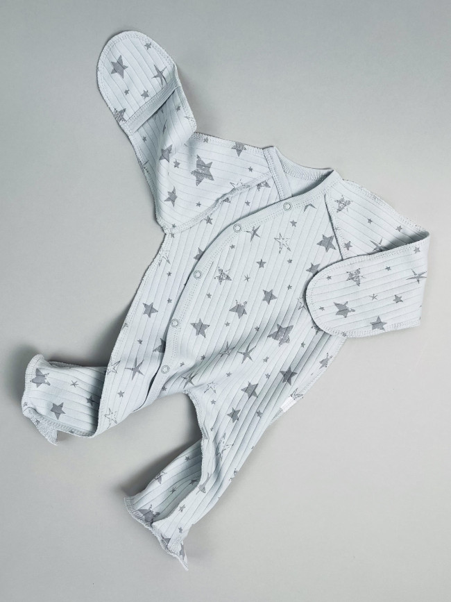 Набор детских комбинезонов на кнопках, Ванилька, Мишкин сон