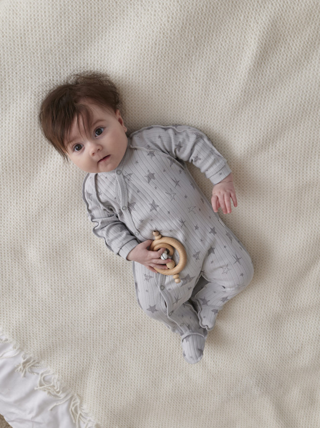 Набор детских комбинезонов на кнопках, Ванилька, Мишкин сон