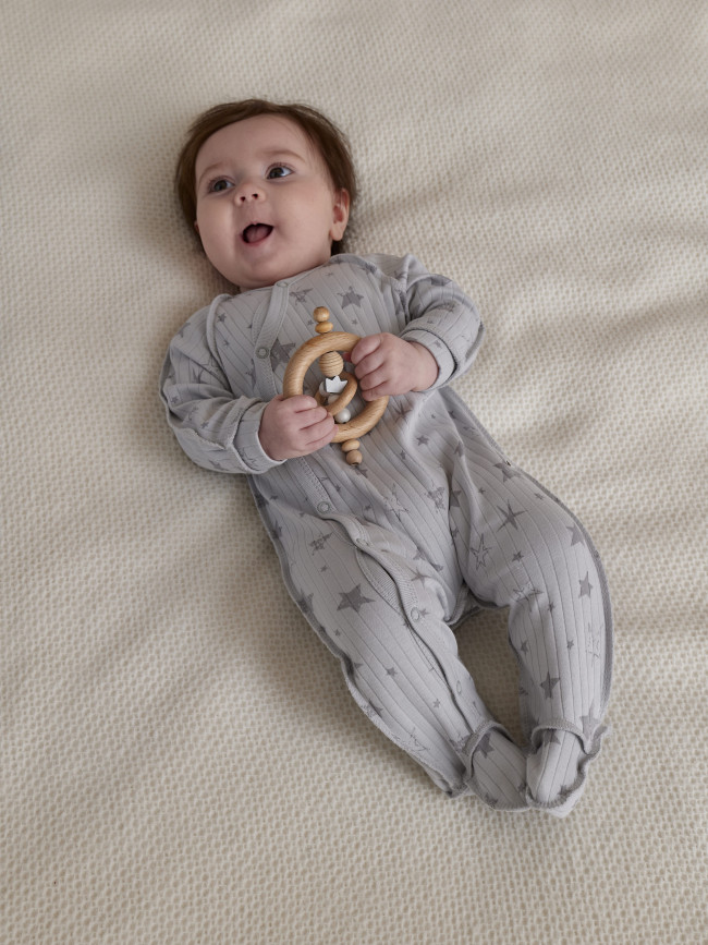 Набор детских комбинезонов на кнопках, Ванилька, Мишкин сон