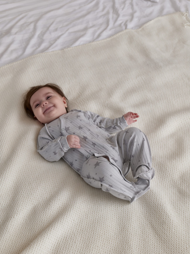 Набор детских комбинезонов на кнопках, Ванилька, Мишкин сон
