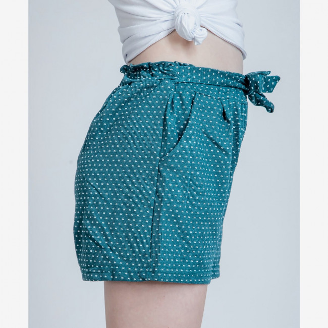 Шорты темно-зеленые, Пике