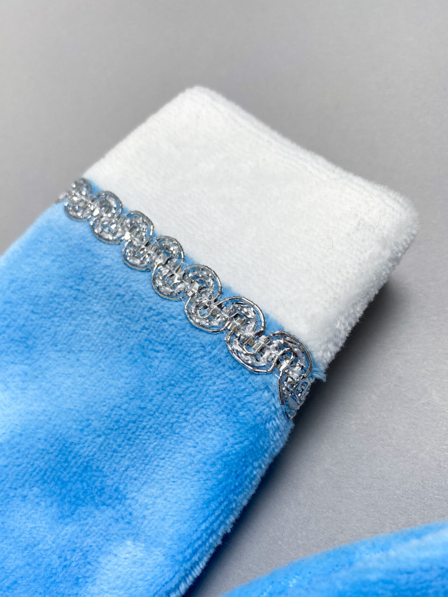 Детское нарядное платье для девочки с шапкой, Снегурочка