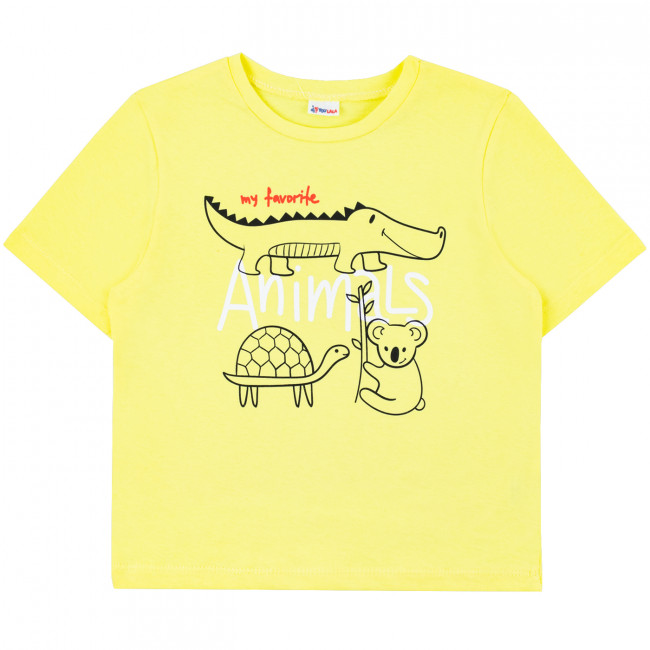 Футболка желтая, Animals