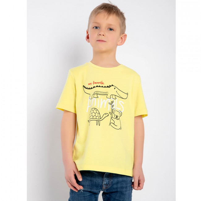 Футболка желтая, Animals