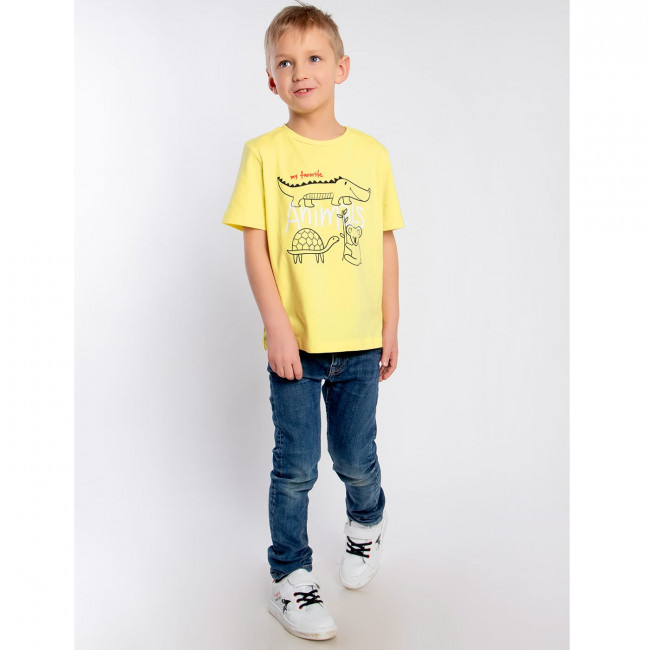 Футболка желтая, Animals