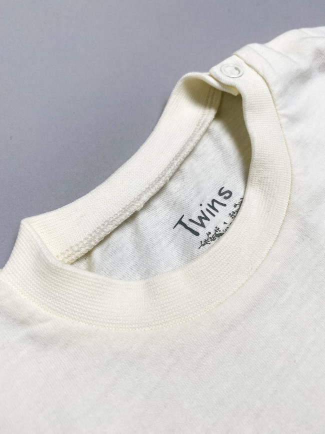 Футболка c коротким рукавом Dino Friday, молочная