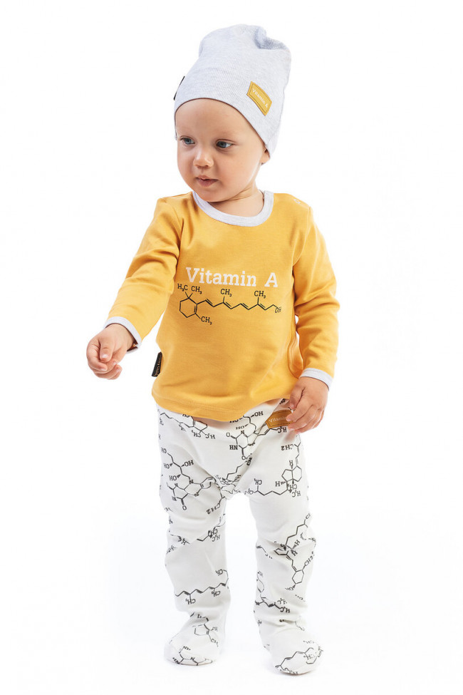 Ползунки белые, Витамин