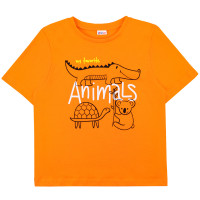 Футболка оранжевая, Animals