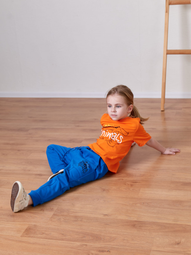 Футболка оранжевая, Animals