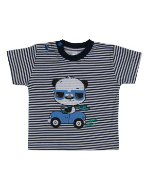 Футболка c коротким рукавом Vroom vroom, полосатая