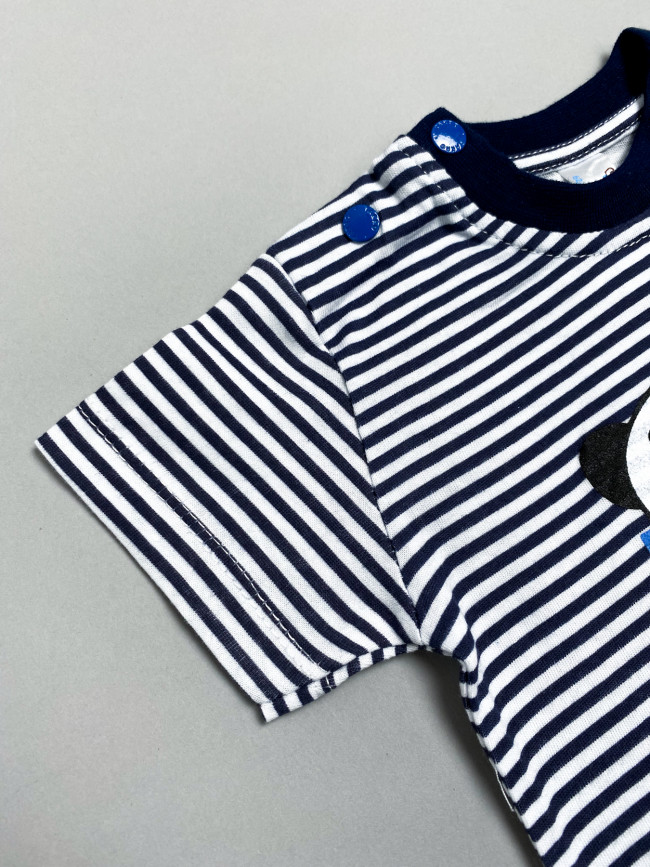 Футболка c коротким рукавом Vroom vroom, полосатая Футболка c коротким рукавом Vroom vroom, полосатая