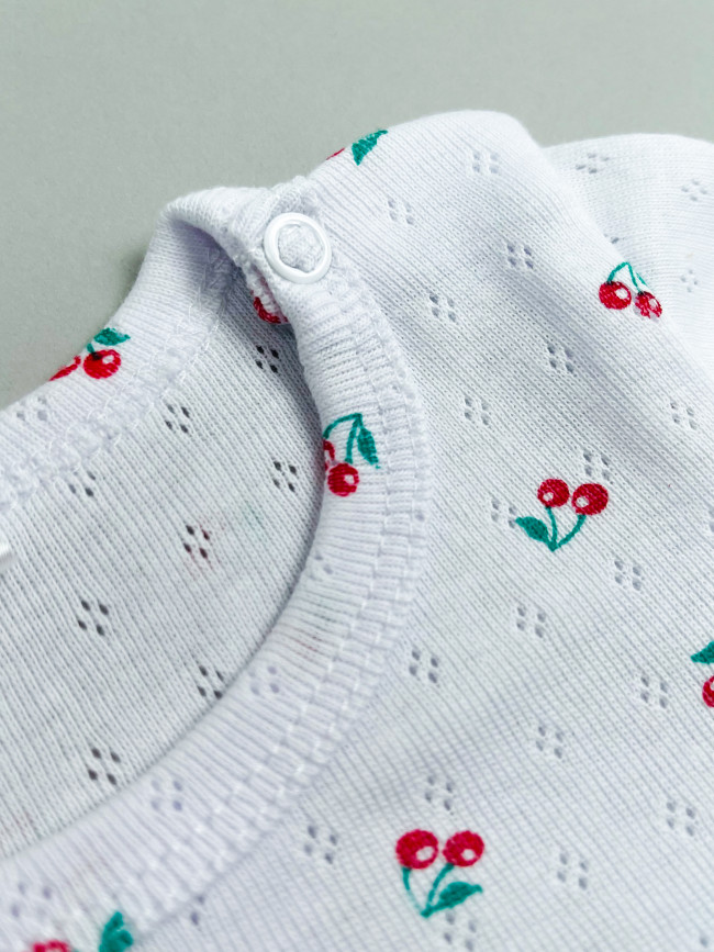 Футболка детская с коротким рукавом, Моя ягодка, вишенки