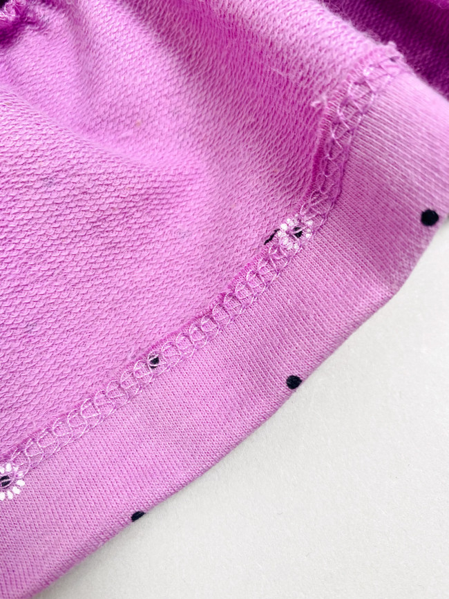 Платье детское с длинным рукавом, черника с молоком, Северные ягоды Платье детское с длинным рукавом, черника с молоком, Северные ягоды