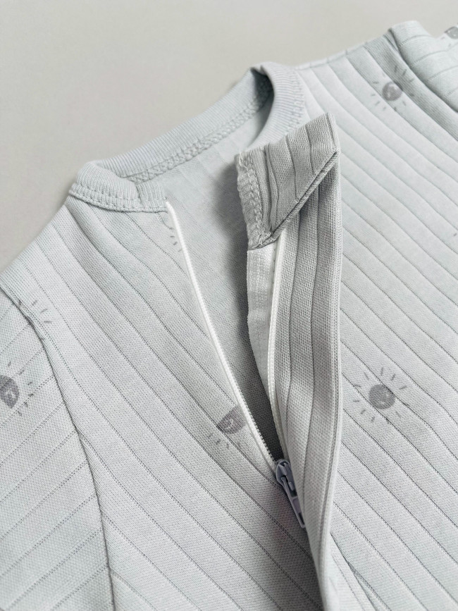 Набор детских комбинезонов на молнии, Ванилька, Первая звезда, без ножек