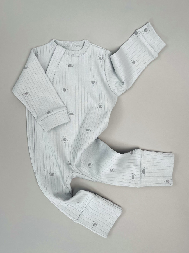 Набор детских комбинезонов на молнии, Ванилька, Первая звезда, без ножек